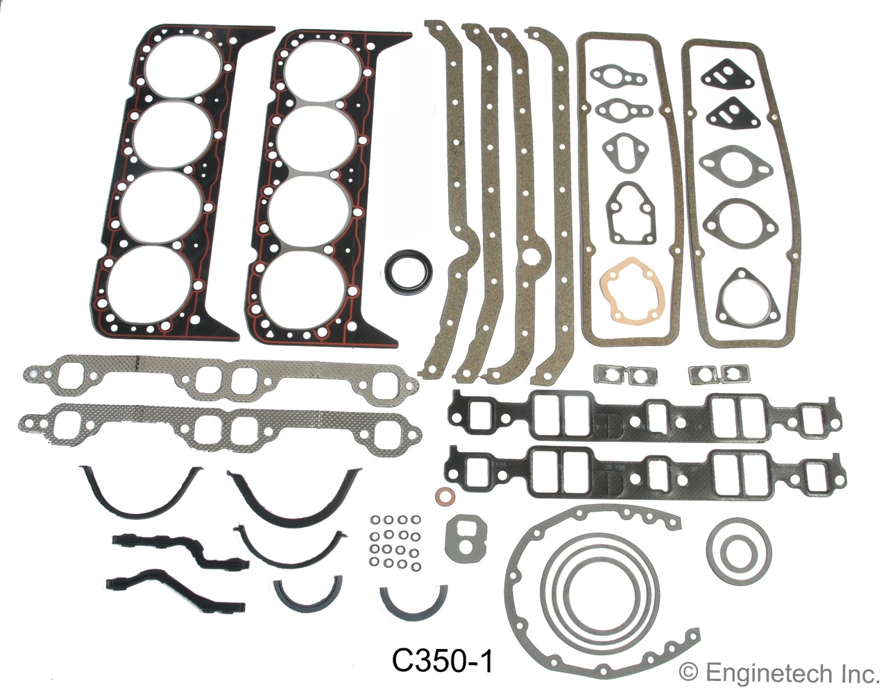 1985 GMC C2500 5.7L Engine Master Rebuild Kit MKC350J -576