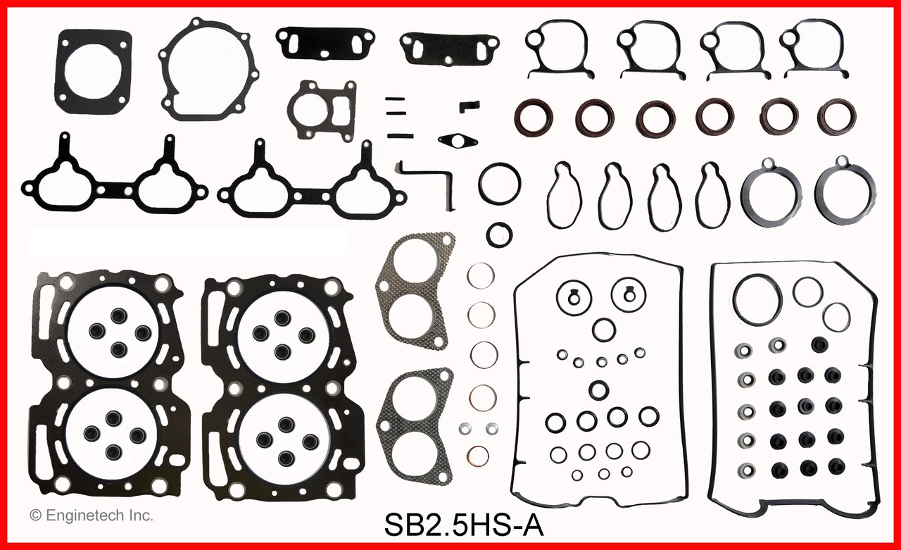 1998 Subaru Forester 2.5L Engine Remain Kit (Re-Ring Kit) RMSB2.5CP -1