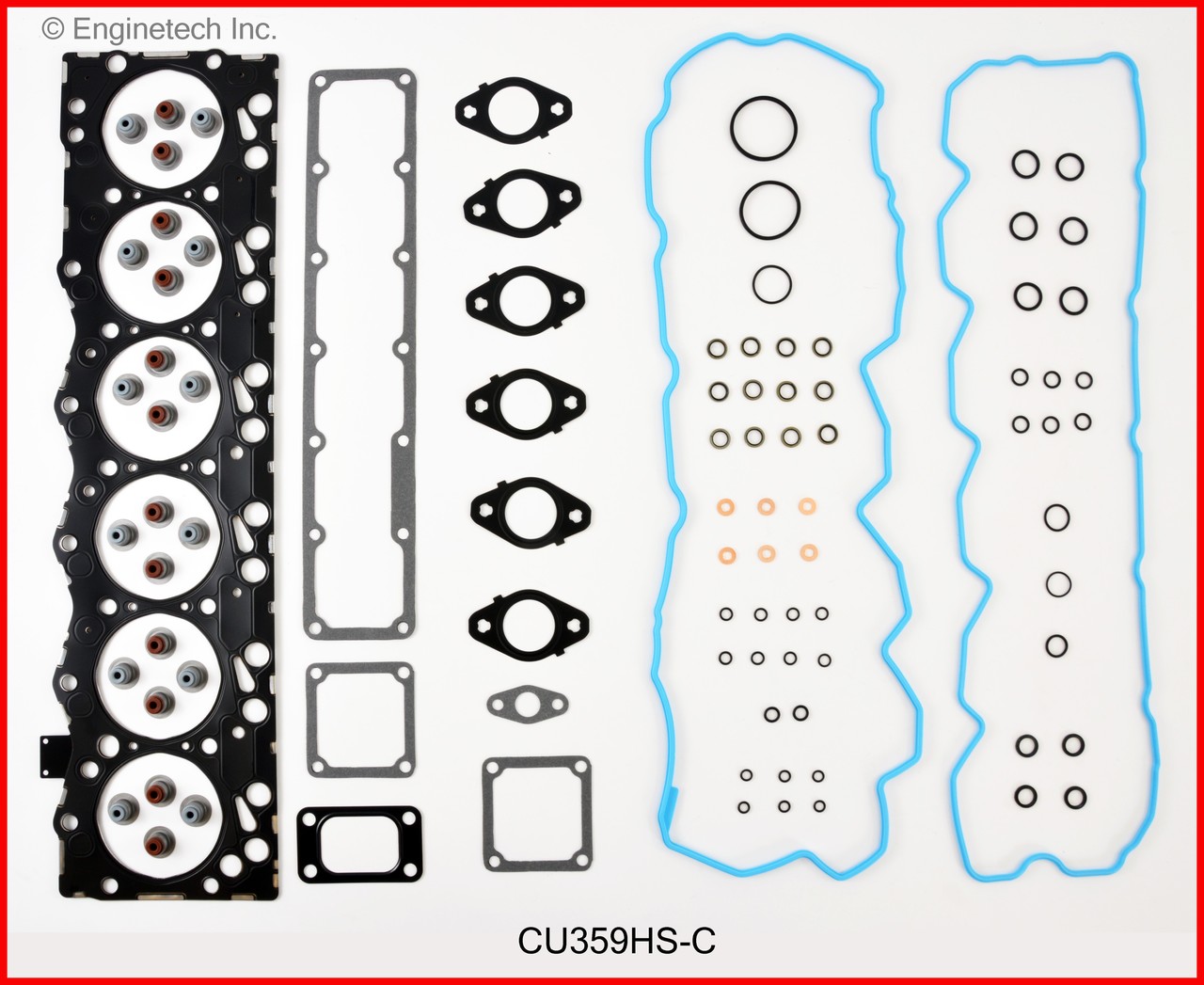 2007 Dodge Ram 2500 5.9L Engine Remain Kit (Re-Ring Kit) RMCU359BP -13