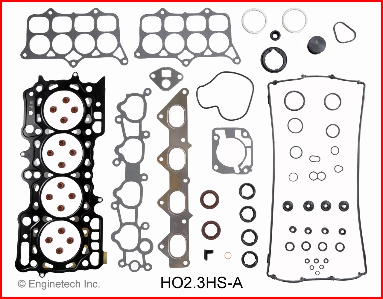 1994 Honda Prelude 2.3L Engine Remain Kit (Re-Ring Kit) RMHO2.3P -5