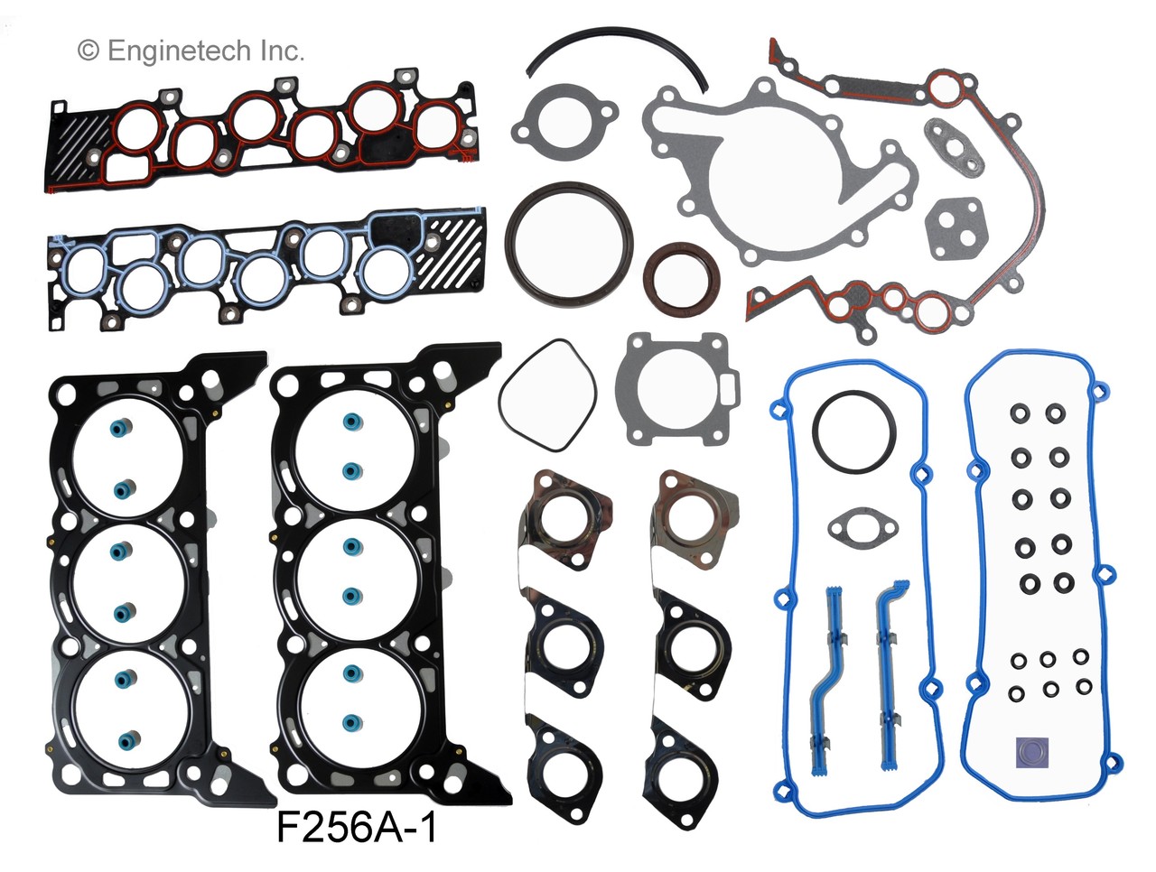 1998 Ford E-150 Econoline Club Wagon 4.2L Engine Master Rebuild Kit MKF256AP -2