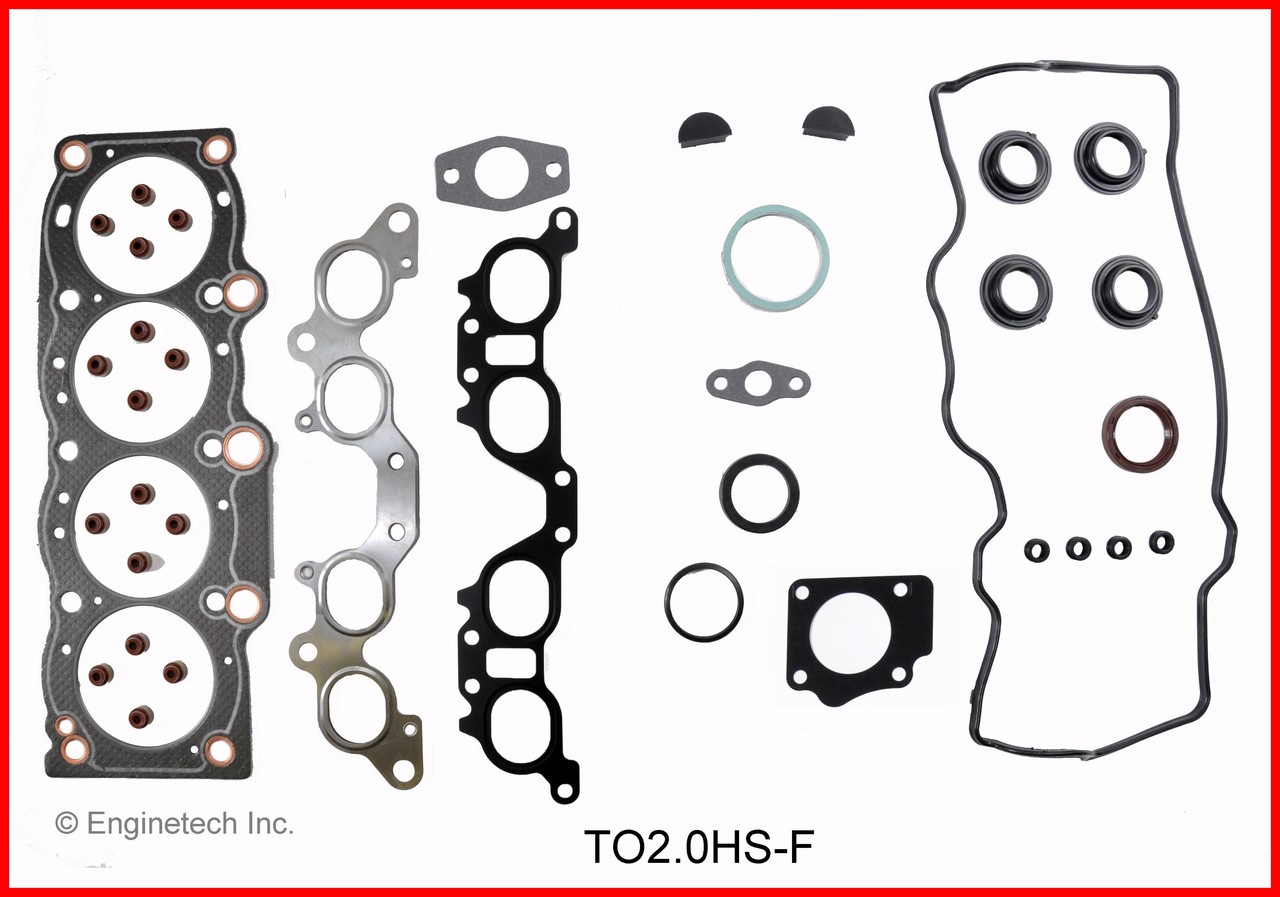 1987 Toyota Celica 2.0L Engine Remain Kit (Re-Ring Kit) RMTO2.0AP -2