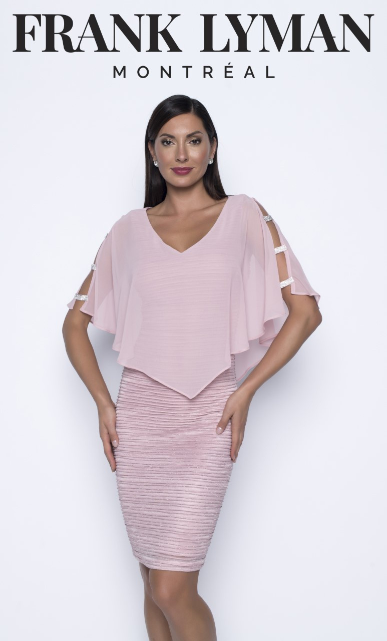 Frank Lyman Short Dress 208171 Flair Designer Wear