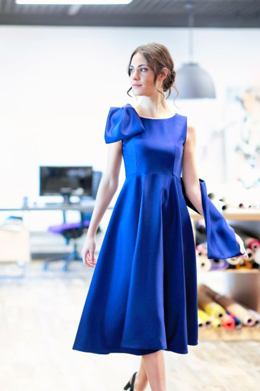 Fely campo hot sale blue dress