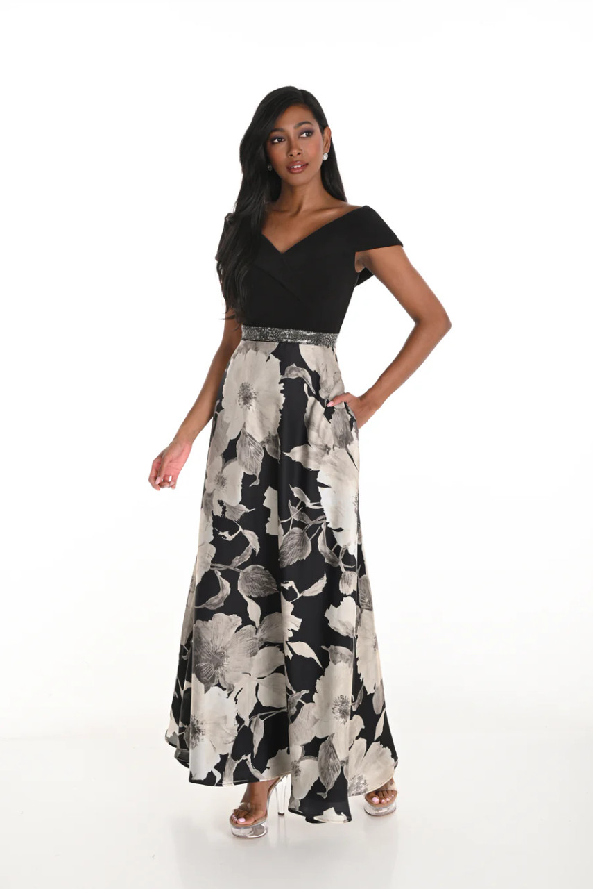 Frank Lyman Long A Line Dress (259344). Frank Lyman Long A Line Dress (259344).