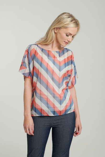 Libra Multi Stripe floaty top (LT1113)