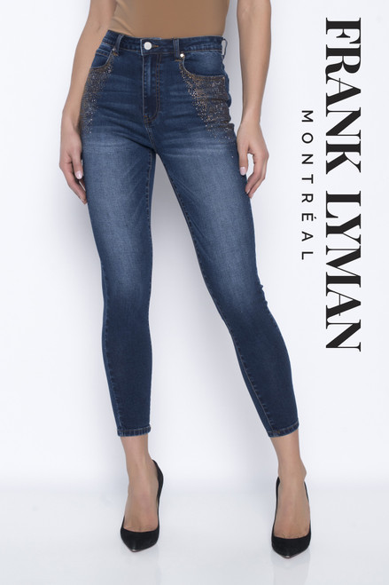 Stretch Denim With Embroidery Details (203181U) Stretch Denim With Embroidery Details (203181U)