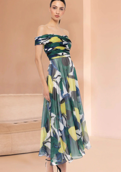 Carla Ruiz Green Multi (52713)