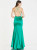 Spaghetti strap dress (ALEECE).Elegant Satin figure flattering sheath dress with a gorgeous crisscross back.