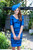 Ispirato Prussian Blue dress (ISC803)