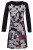 Dolcezza 73607 Black Tear Down The Wall Print Dress This Dolcezza 73607 Black Tear Down The Wall Print Dress is the perfect way to make a stylish statement. It features flattering black side panels and sleeves, along with a unique and eye-catching print. All this and more makes it the go-to dress for any occasion!