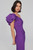 Lux Twill One-Shoulder Sheath Dress 241755