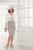 Condici Cream/Cognac Layered Skirt Dress & Jacket (71148C)