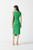 This flattering dress from Joseph Ribkoff is brimming with style, thanks to its fitted silhouette that becomes instantly elevated with a deliberately-placed ruffle that cascades down its side. You'll love how this party dress instantly elevates evenings, whether you're sipping cocktails at a work event or attending a summer wedding.