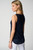 This layer hem camisole offers a clean and understated design with an elegant contour. It features a fitted structure as well as a delicate scoop neck to flatter and inspire. Perfect as a standalone wardrobe item or worn underneath a blazer. A simple addition to your closet to pull it all together. Made from a soft knit blend.