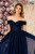 zara prom dress. A line prom dress with tulle skirt with split, semi sheer bodice with beautiful floral lace with hot gems which cascades down the skirt, Skirt is plain and sparkle tulle. Bardot off the shoulder neckline with arm cuffs for off the shoulder look. Zip back bodice with hook and bar fastening.