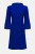 This bonded silky knit dress is the epitome of modern glamour. The garment features a chic cowl neck and an exquisite A-line silhouette. The three-quarter bell sleeves are adorned with a novelty fringe hem detail, adding a playful yet sophisticated touch to the design.