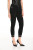 Frank Lyman Black Jeans with sparkle turnup detail (253832) High-waisted, ankle-length skinny jeans with an embelished hem, perfect for nights out and smart casual event wear.