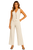 Orly Off white linen Look waistcot (261246)