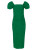 MIOH Green  Dress with Square Neck (Capuleto)