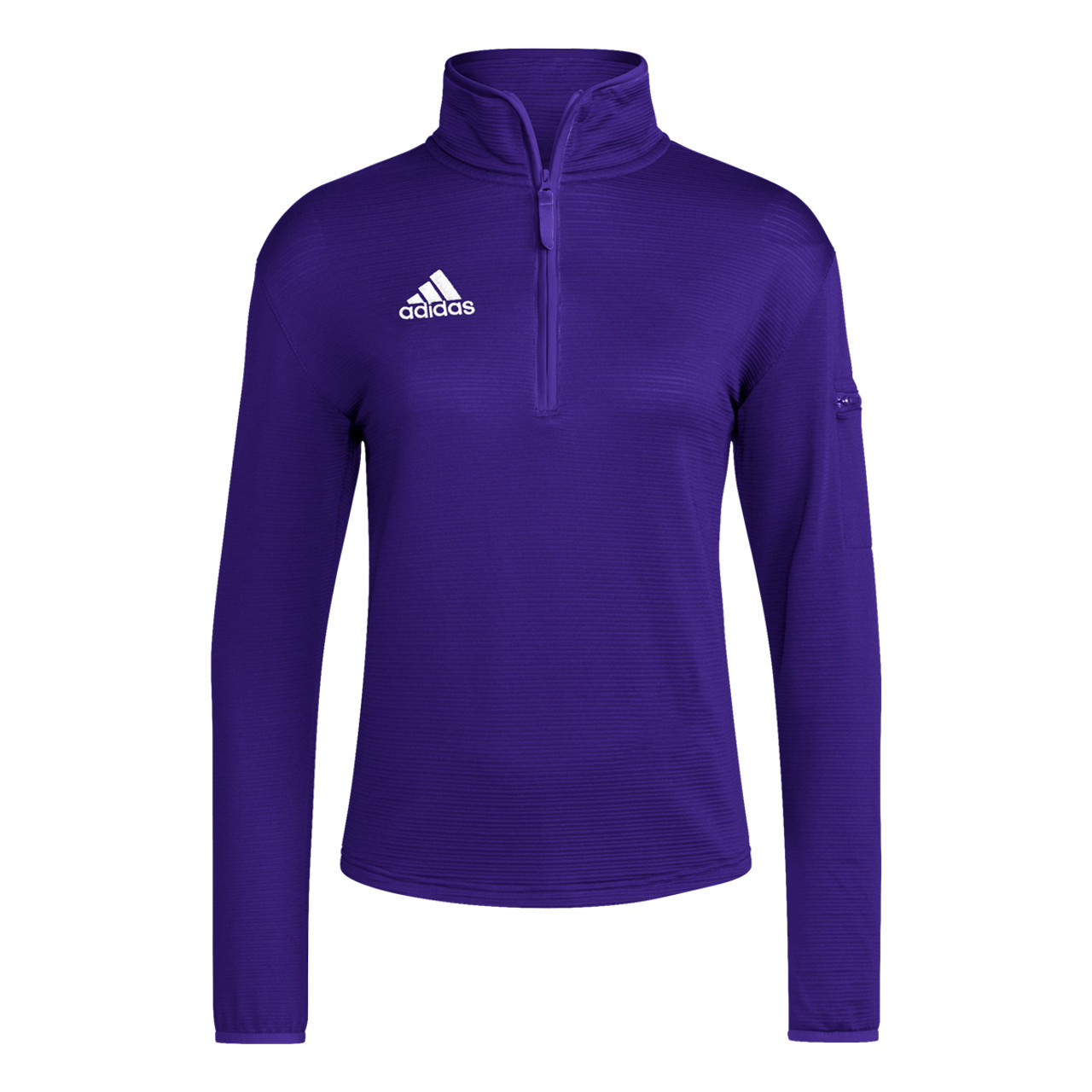 LADIES' COACH LONG SLEEVE 1/4 ZIP KNIT JACKET - Dick Pond