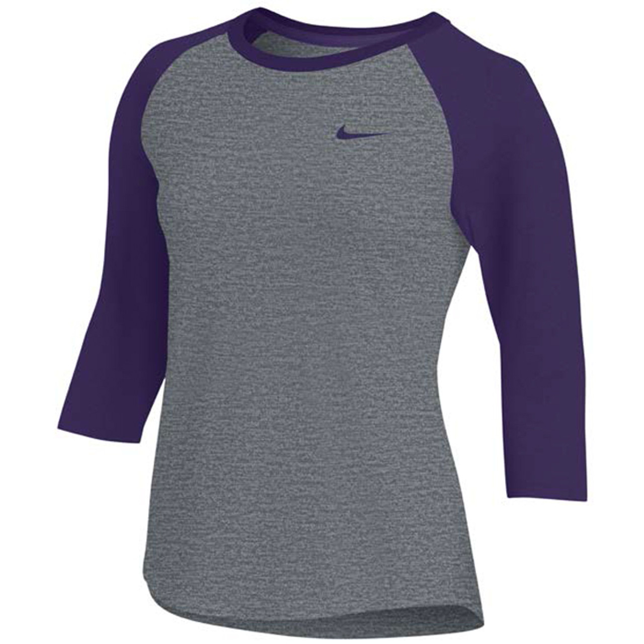 Nike Women St. Louis Cardinals Stripe Raglan 3/4 Sleeve T-Shirt