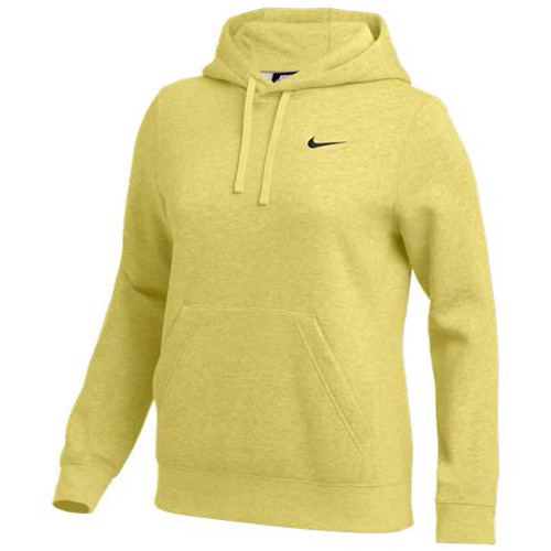women's nike yellow hoodie