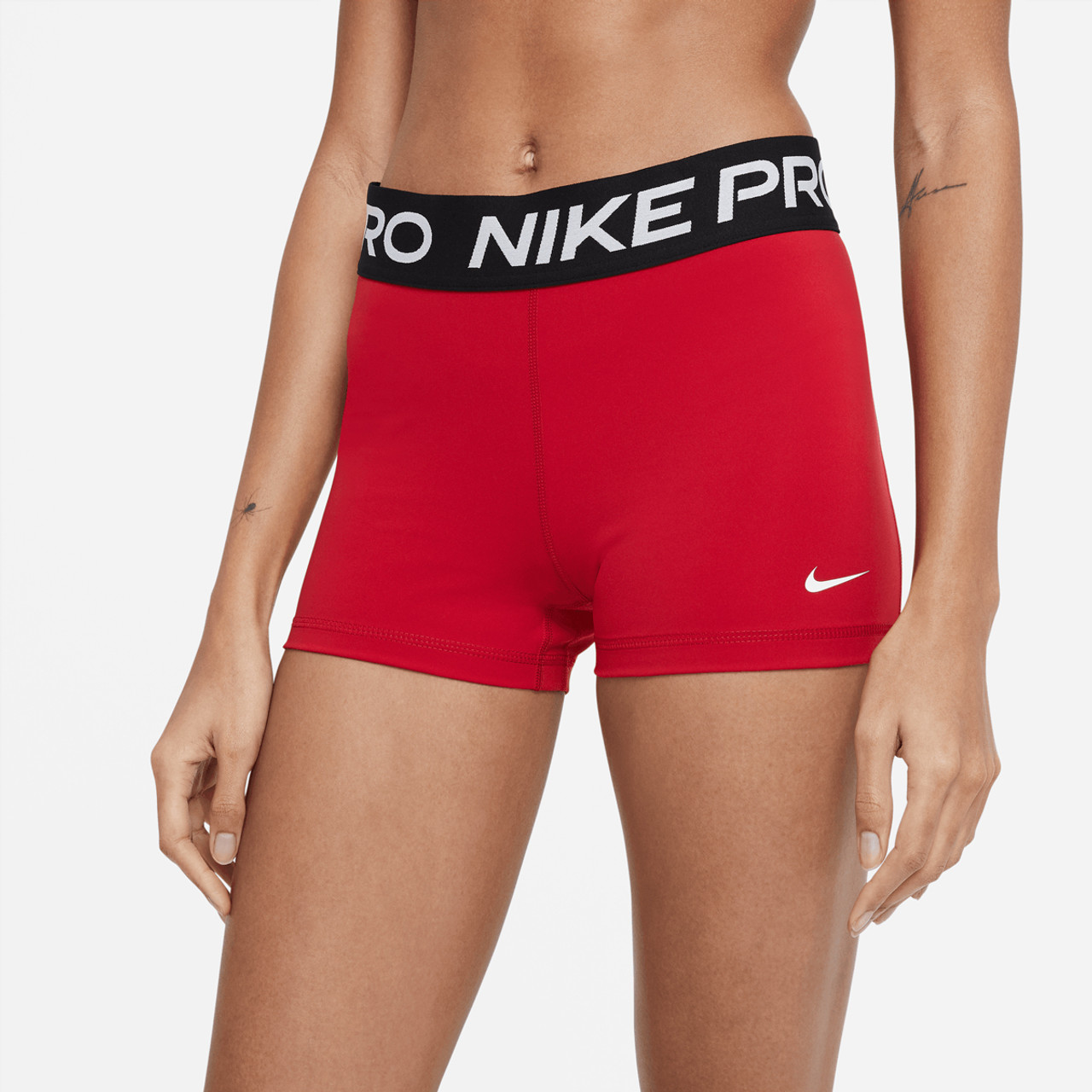 Woman’s Nike Pro Training shorts 3 inch medium Gray CZ9857-084