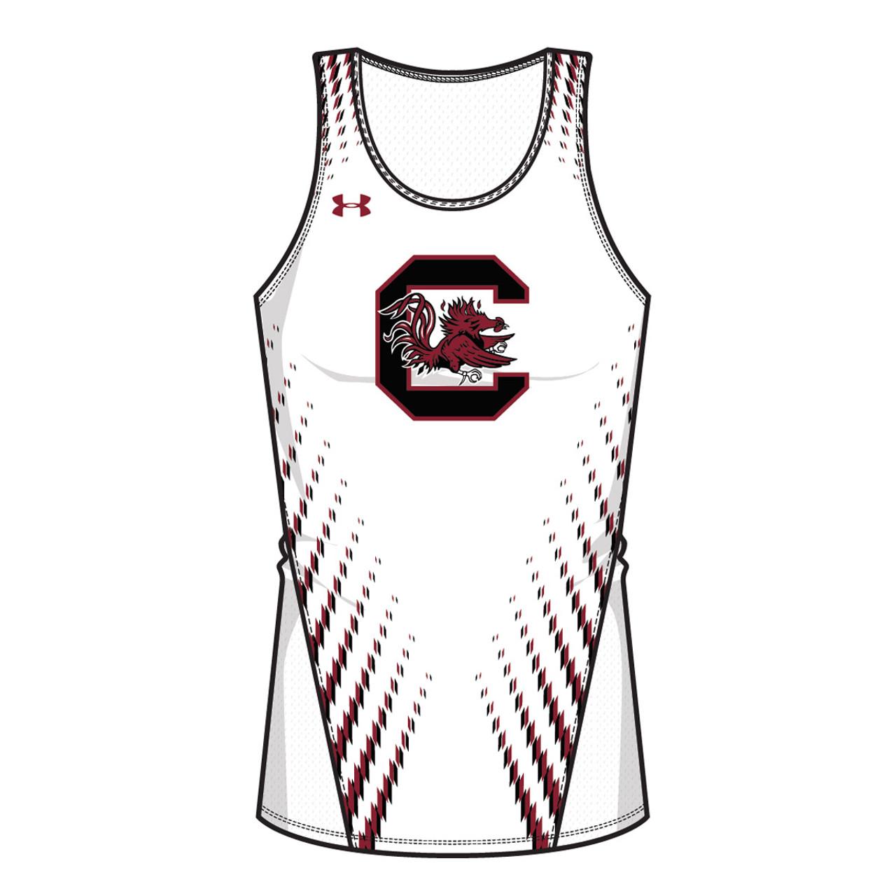 LADIES' SUBLIMATED ARMOURFUSE SHOWTIME 2 FITTED SINGLET - Dick Pond  Athletics