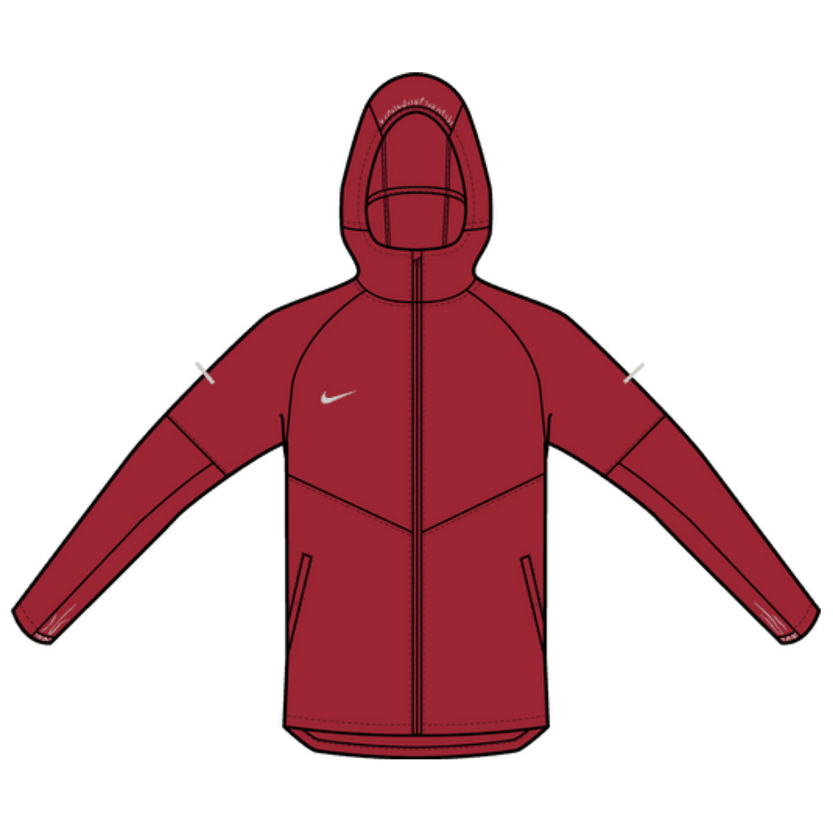 TEAM MILER REPEL JACKET - Dick Pond Athletics