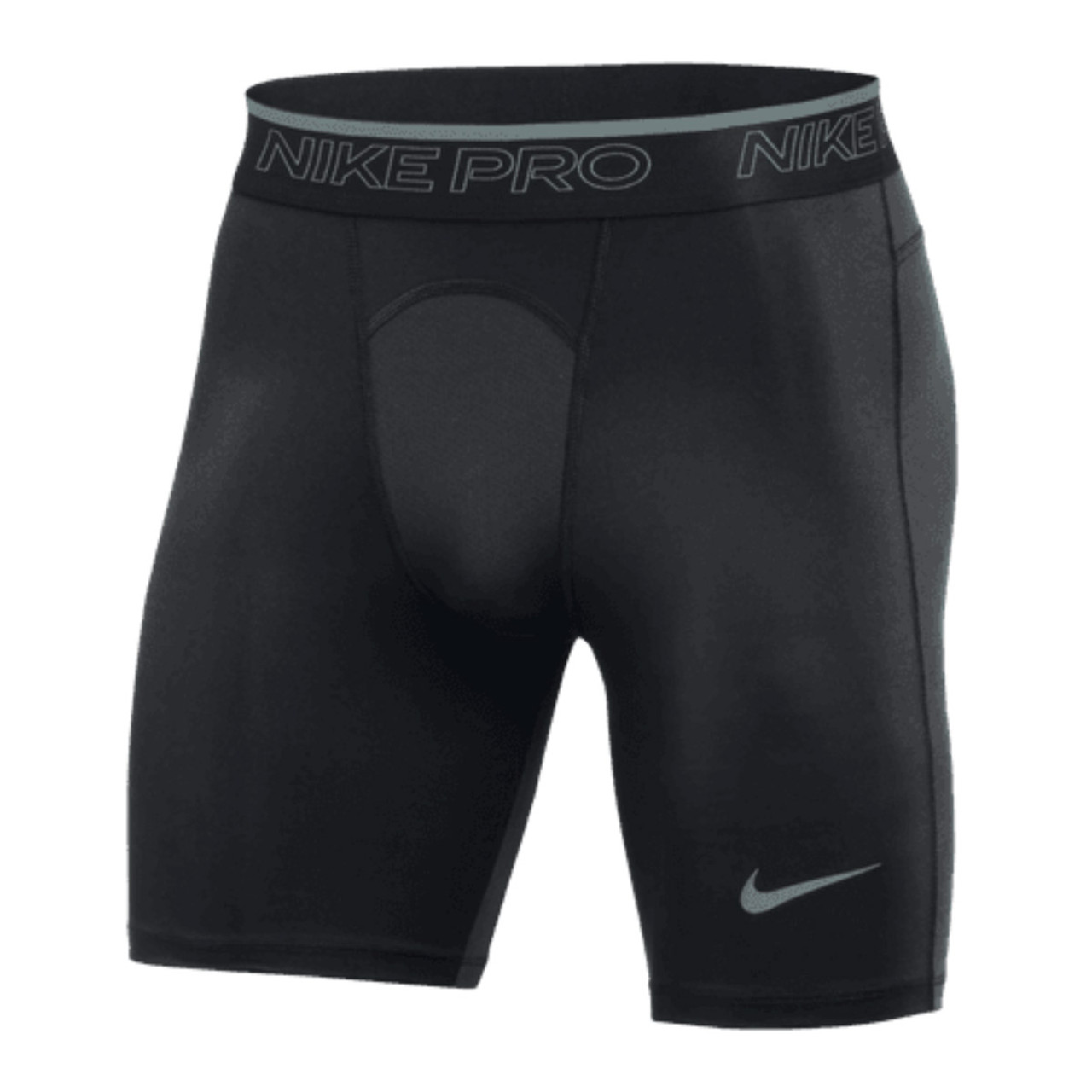 NIKE Solid Men Grey Compression Shorts - Buy CARBON HEATHER/BLACK