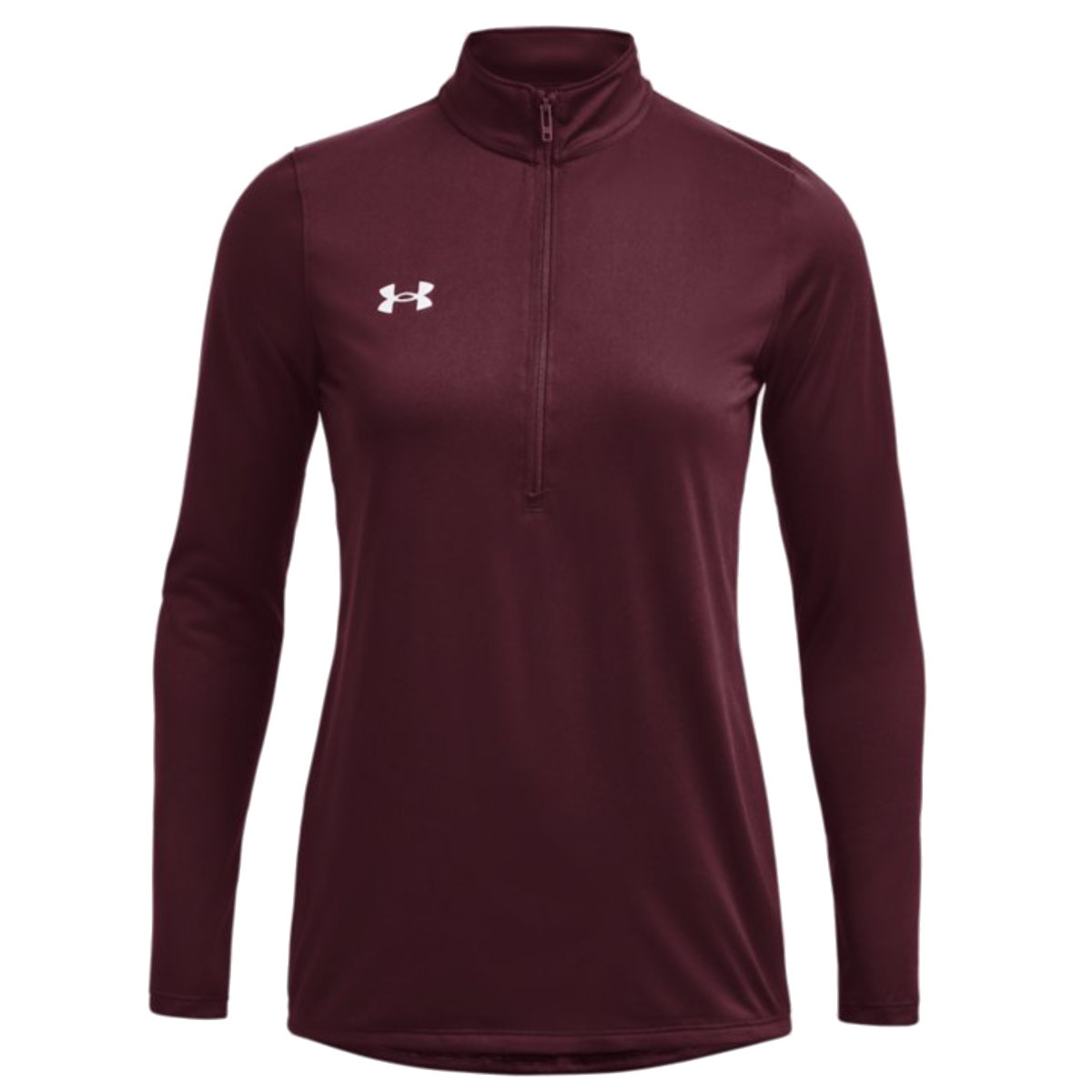 LADIES' TEAM TECH LONGSLEEVE 1/2 ZIP - Dick Pond Athletics