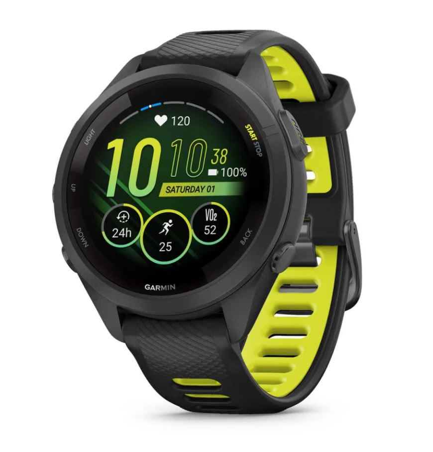 FORERUNNER 265S - BLACK - Dick Pond Athletics