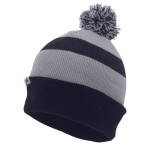 KNIT FOLD OVER POM-POM BEANIE