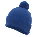 KNIT FOLD OVER POM-POM BEANIE