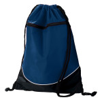 TRI-COLOR DRAWSTRING BACKPACK
