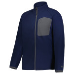 SIDELINE GRID FLEECE FULL ZIP JACKET