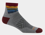 MENS RUN QTR UL SOCK W/ CUSHION