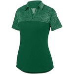 LADIES' SHADOW TONAL HEATHER POLO