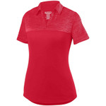 LADIES' SHADOW TONAL HEATHER POLO