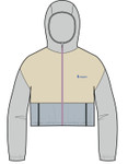 LADY TECA WINDBREAKER CROP JACKET