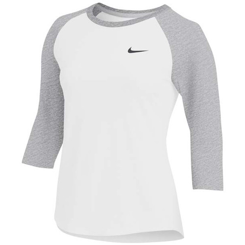 Colorado Rockies Nike Women's Tri-Blend Raglan 3/4-Sleeve T-Shirt