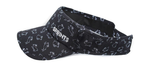 Sprints Rabbits Running Visor