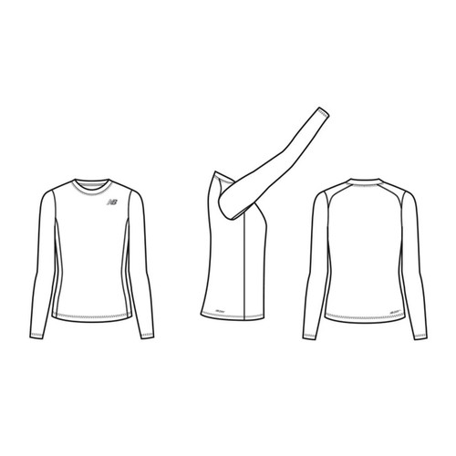 SUBLIMATED LADIES' ACHIEVE LONG SLEEVE  3.0