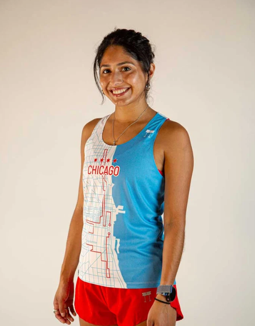 LADY CHICAGO MAP SINGLET