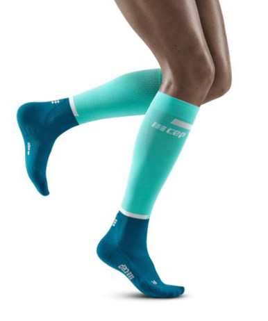 CEP Calze a Compressione Uomo - Core Run Edt. Gradient Mid Cut - green