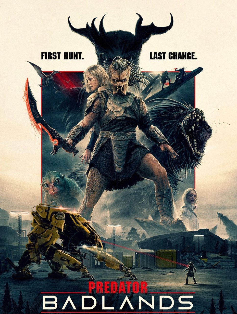 Badlands 英語 1枚 Predator Badlands - 2025 - DVD