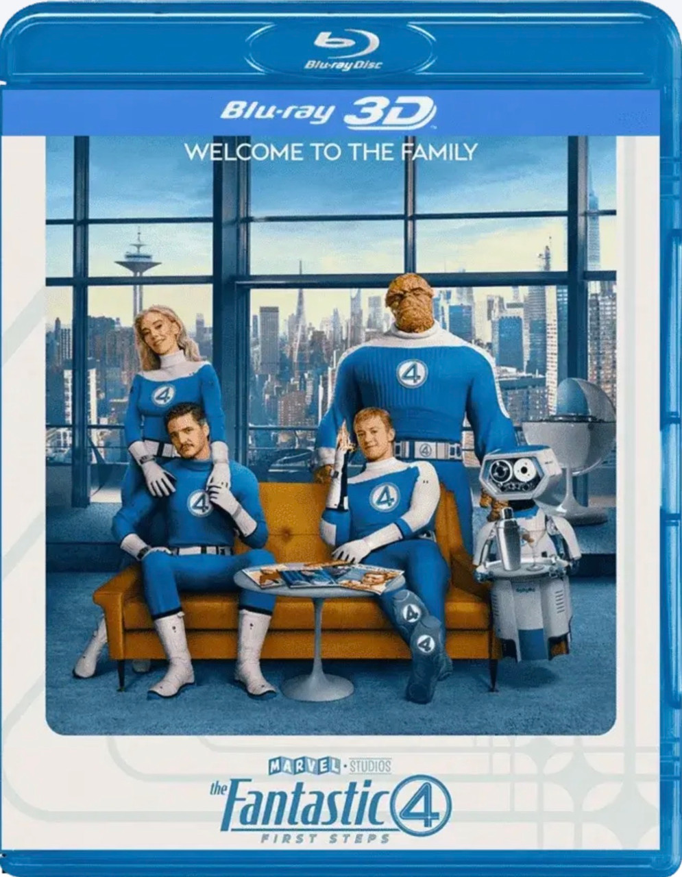 Fantastic Four First Steps - 2025 - 3D Blu Ray
