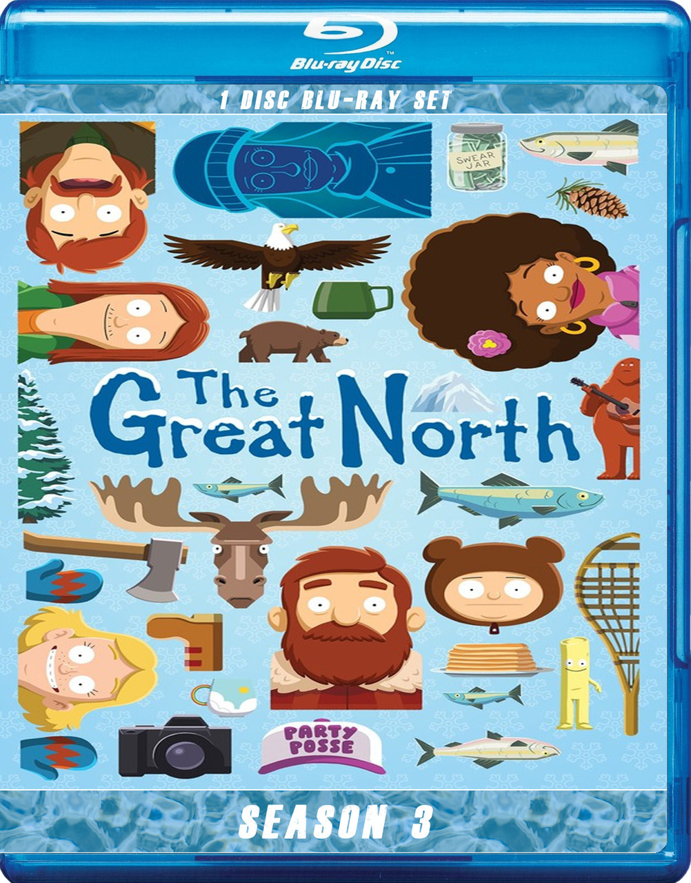 (未使用･未開封品)　Great North [Blu-ray] [Import] ar3p5n1 Great North - Season 3 - Blu Ray