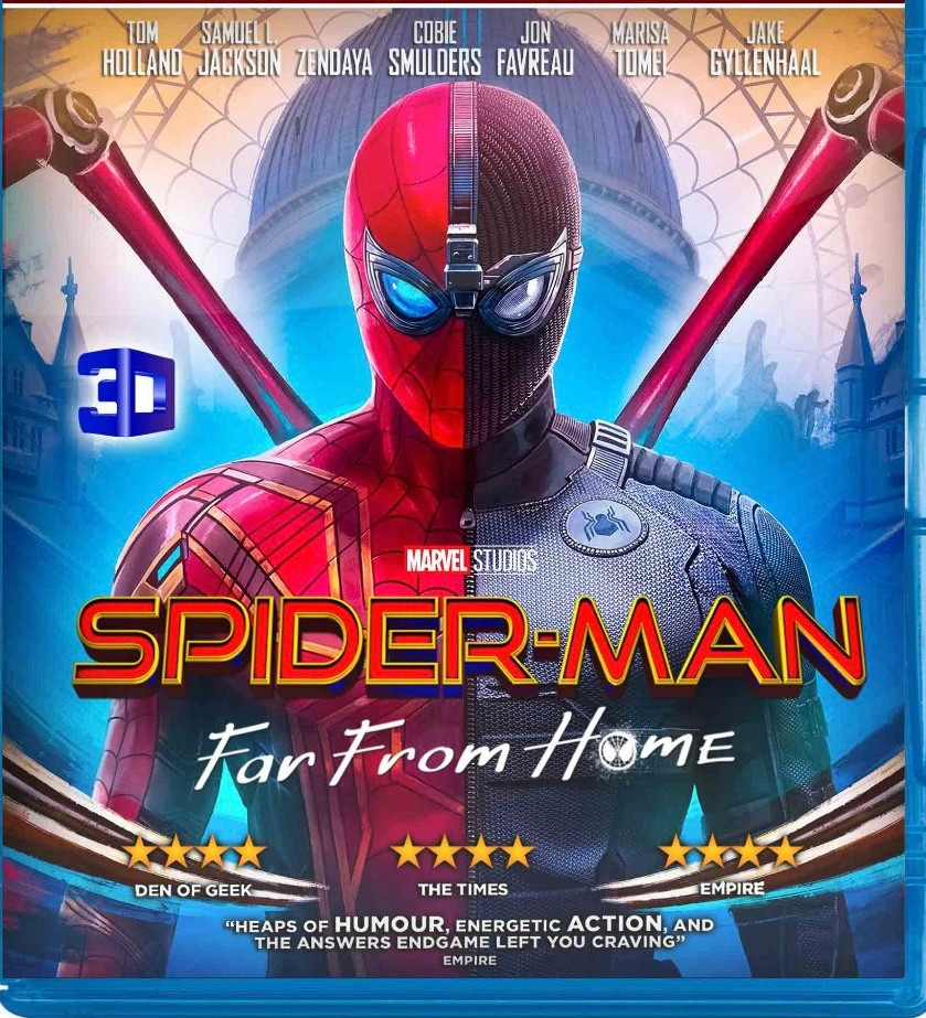 Spider Man Far From Home - 2019 - 3D Blu Ray